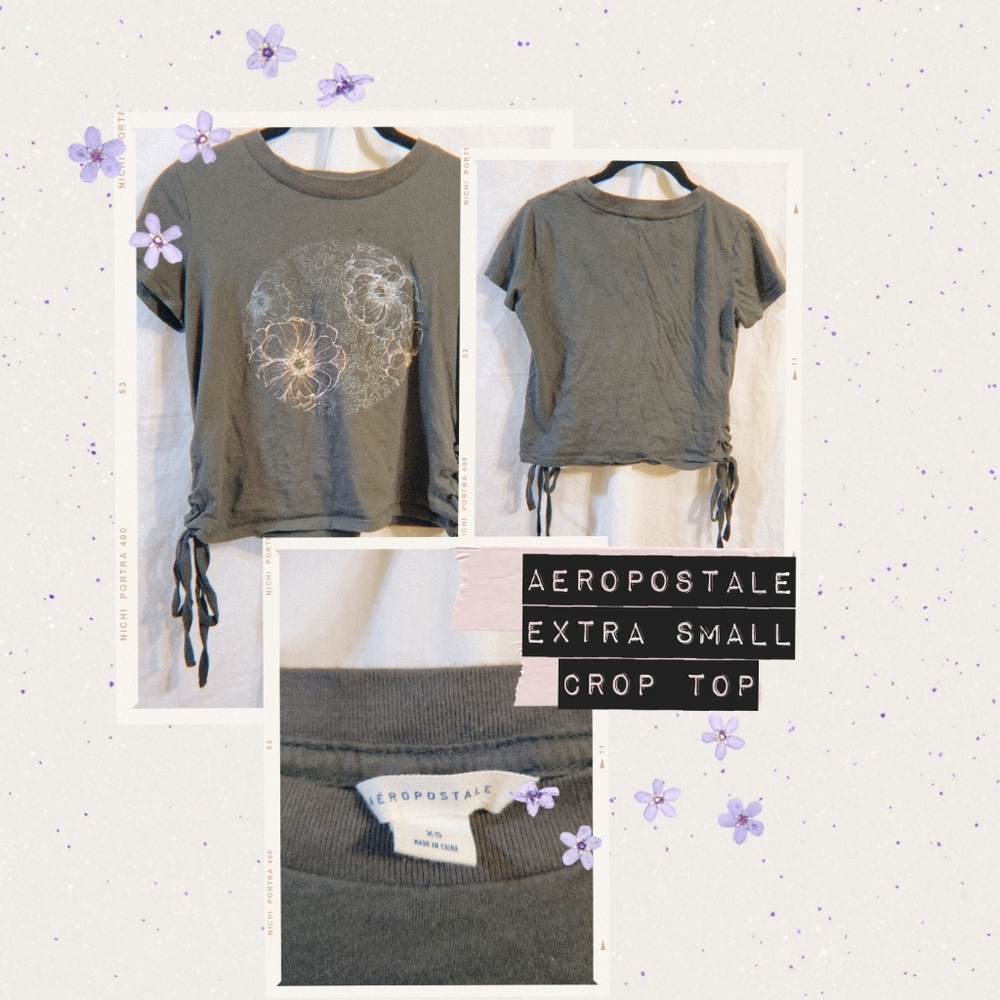 Aeropostale, extra small, floral circle design